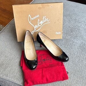 Authentic Louboutin Patent Leather Pumps